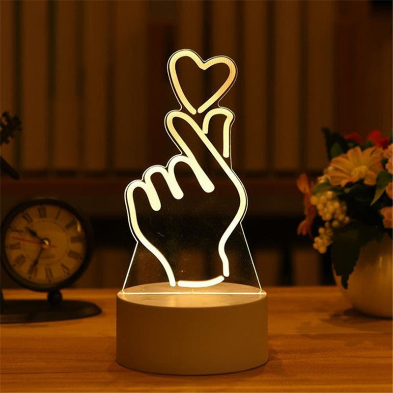 3D Illusion LED Night Light