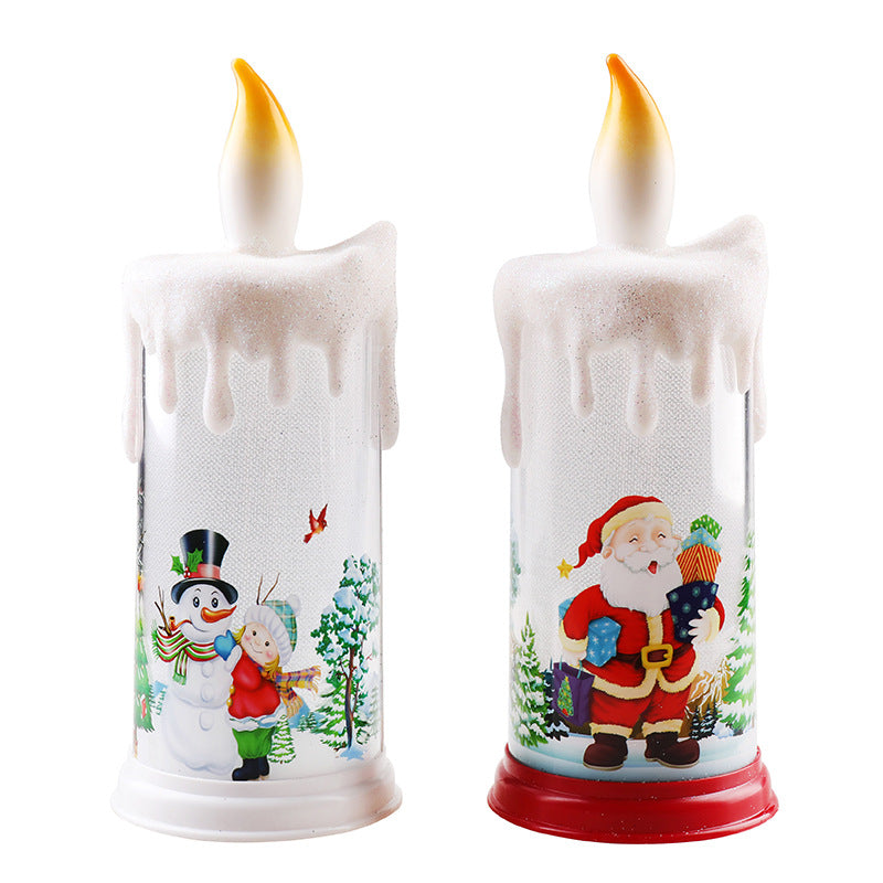 LED Flame-Effect Candle