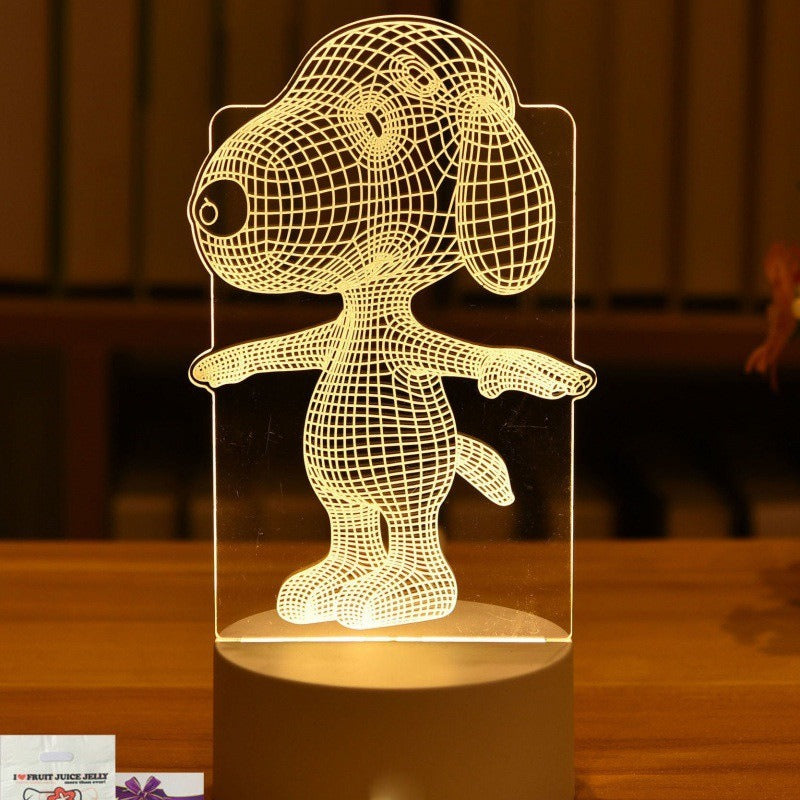 3D Illusion LED Night Light