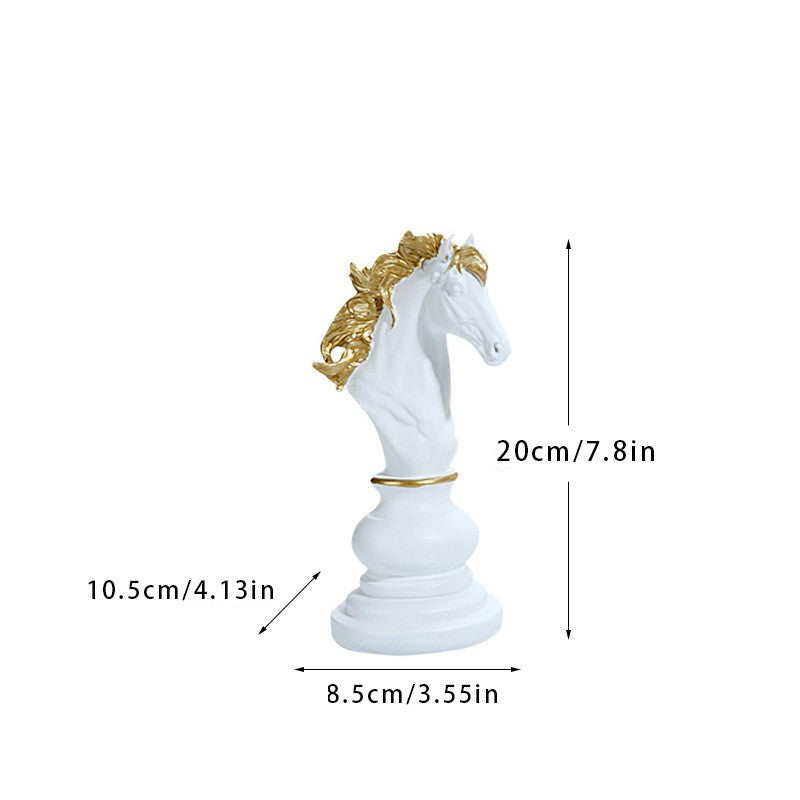 Gambit Resin Chess Piece