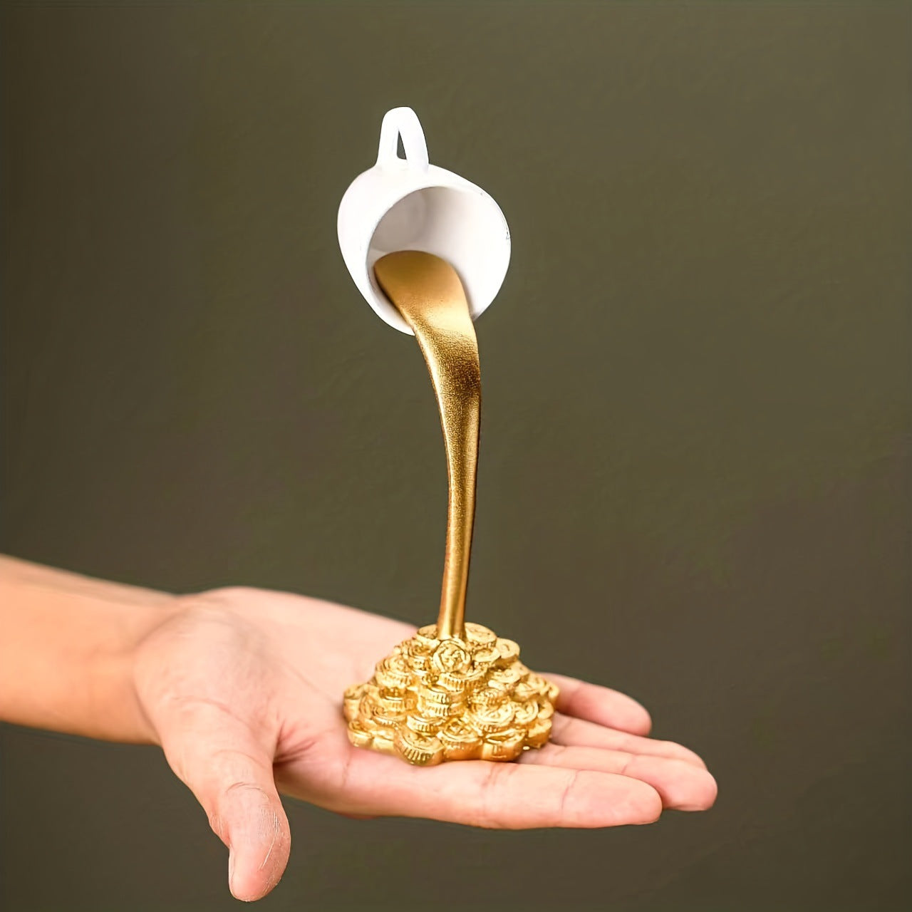 Floating Coffee Cup Ornament