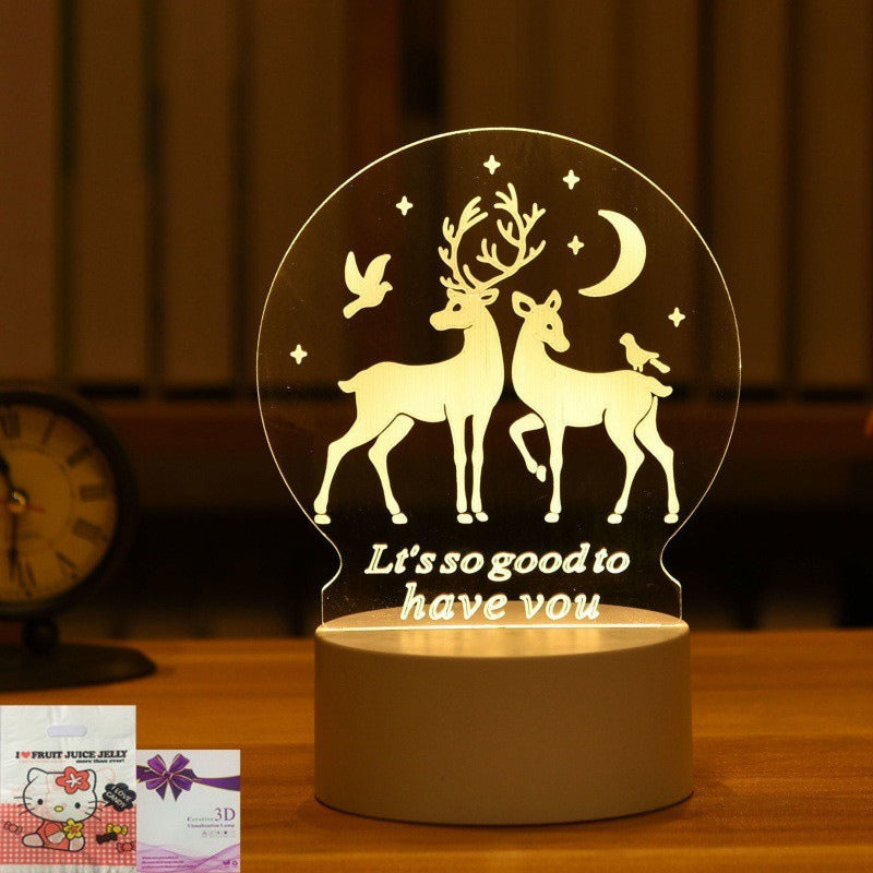 3D Illusion LED Night Light