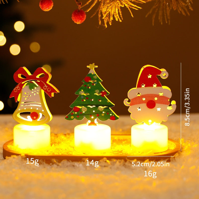 Flameless LED Holiday Candle