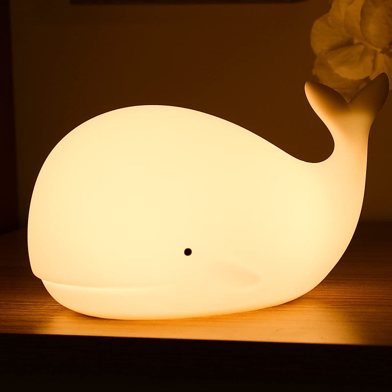 Rechargeable Whale Night Light