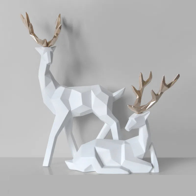 Sonder Minimalist Deer Sculpture