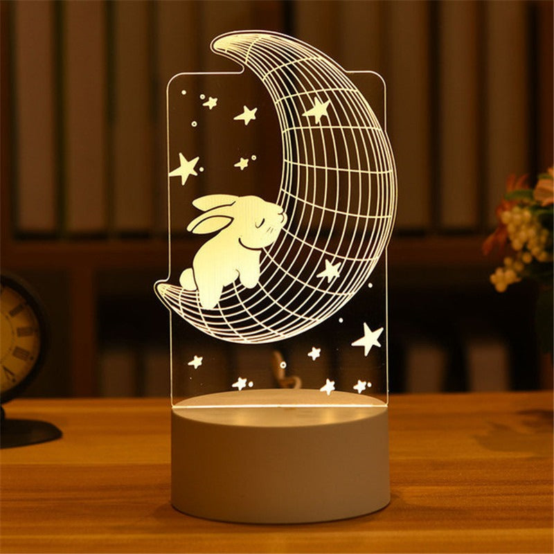 3D Illusion LED Night Light