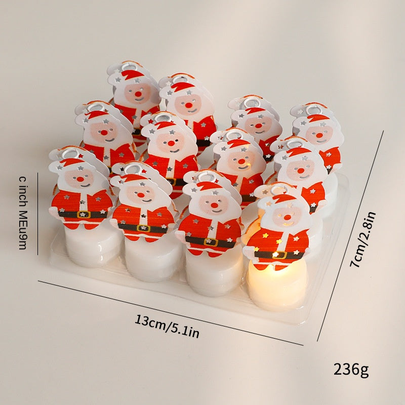 Flameless LED Holiday Candle