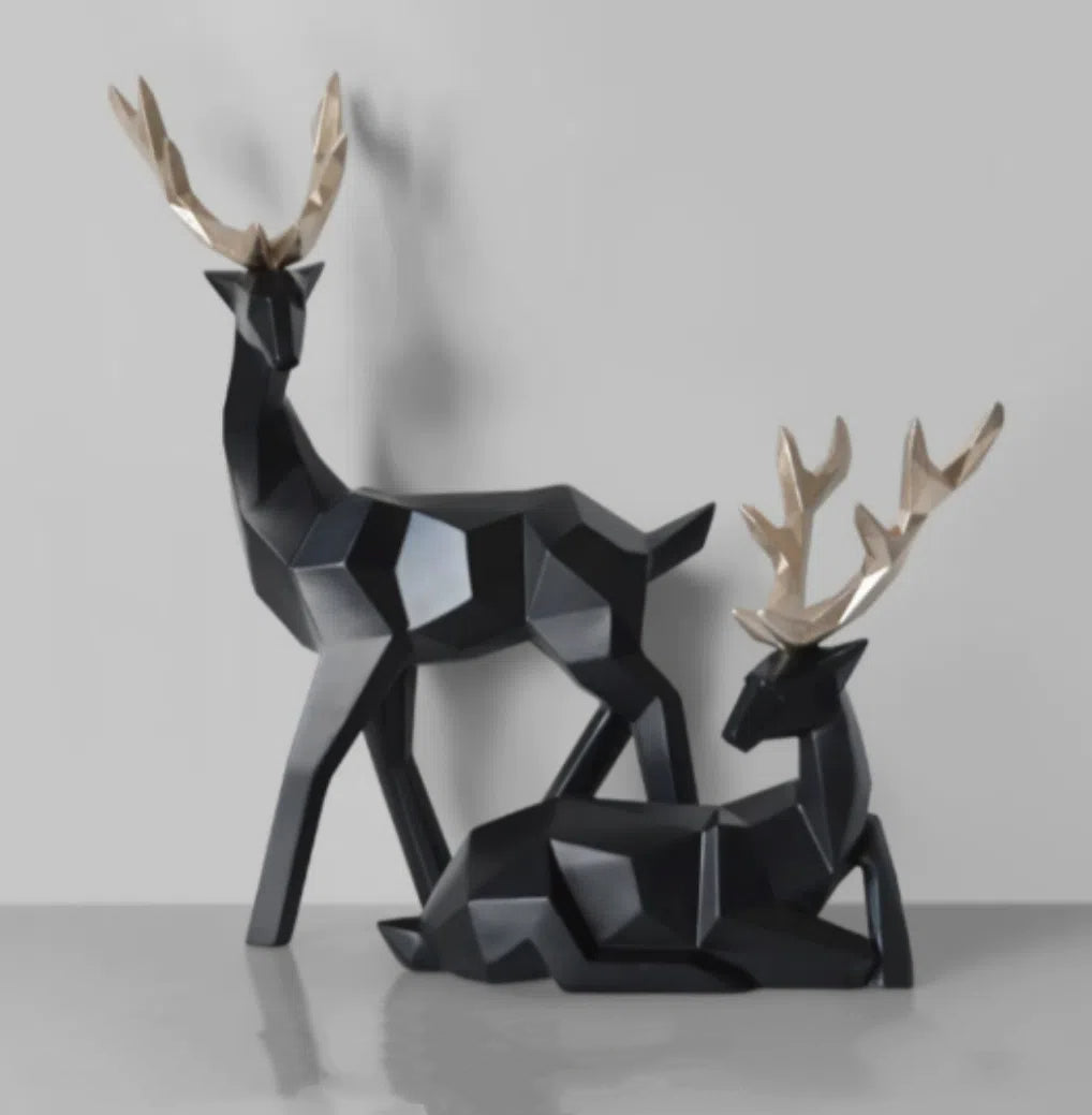 Sonder Minimalist Deer Sculpture