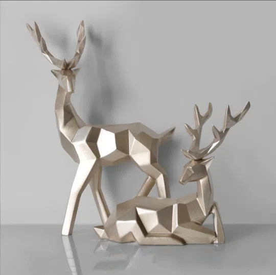 Sonder Minimalist Deer Sculpture