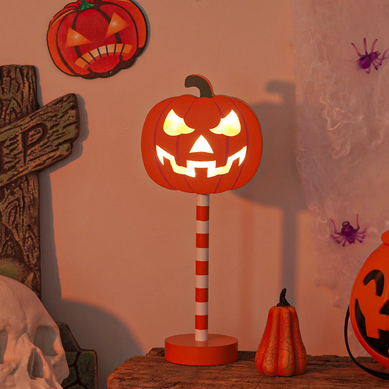 Wooden Halloween Night Light