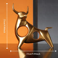 Skyward Abstract Bull Sculpture