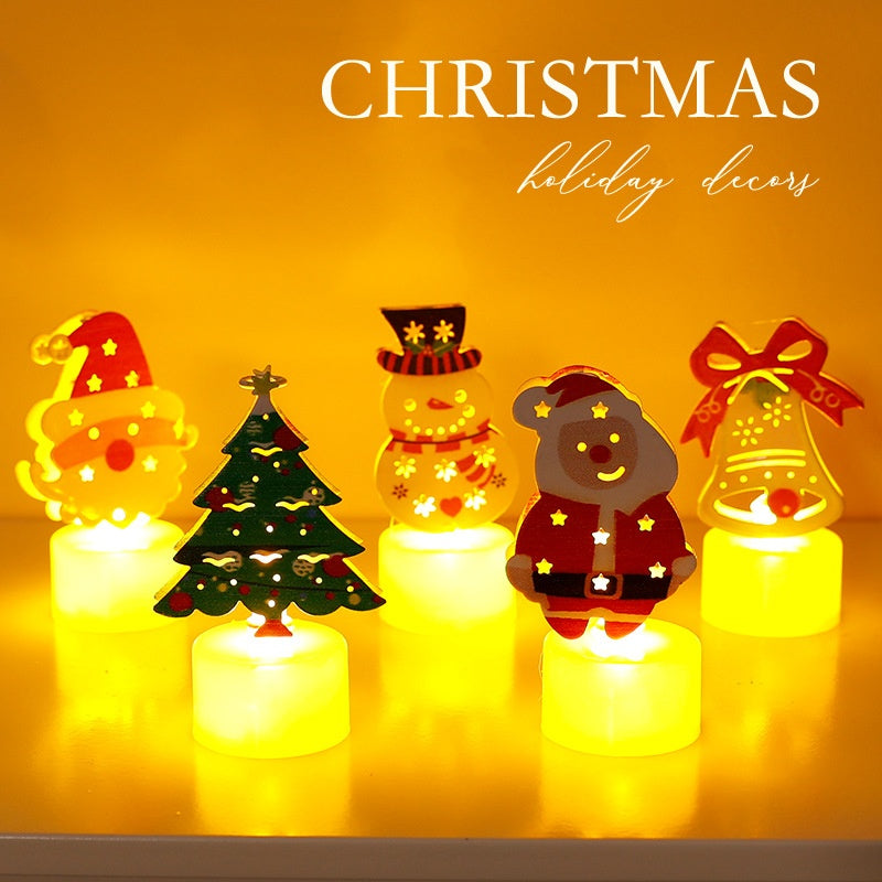 Flameless LED Holiday Candle