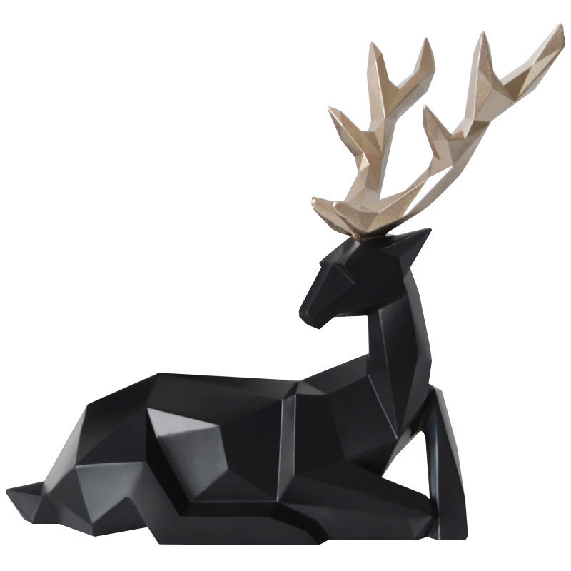 Sonder Minimalist Deer Sculpture