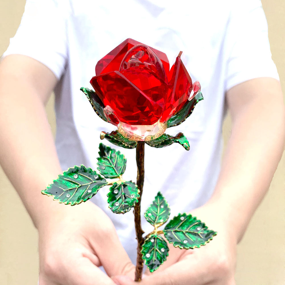 Everbloom Crystal Rose Flower