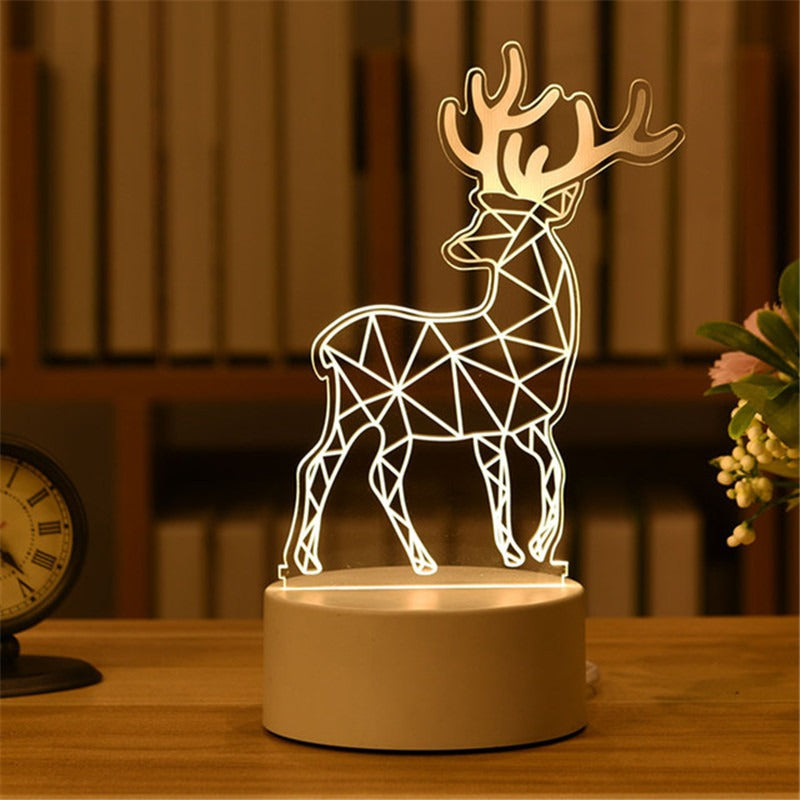 3D Illusion LED Night Light