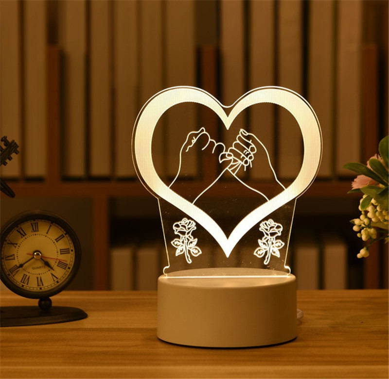3D Illusion LED Night Light