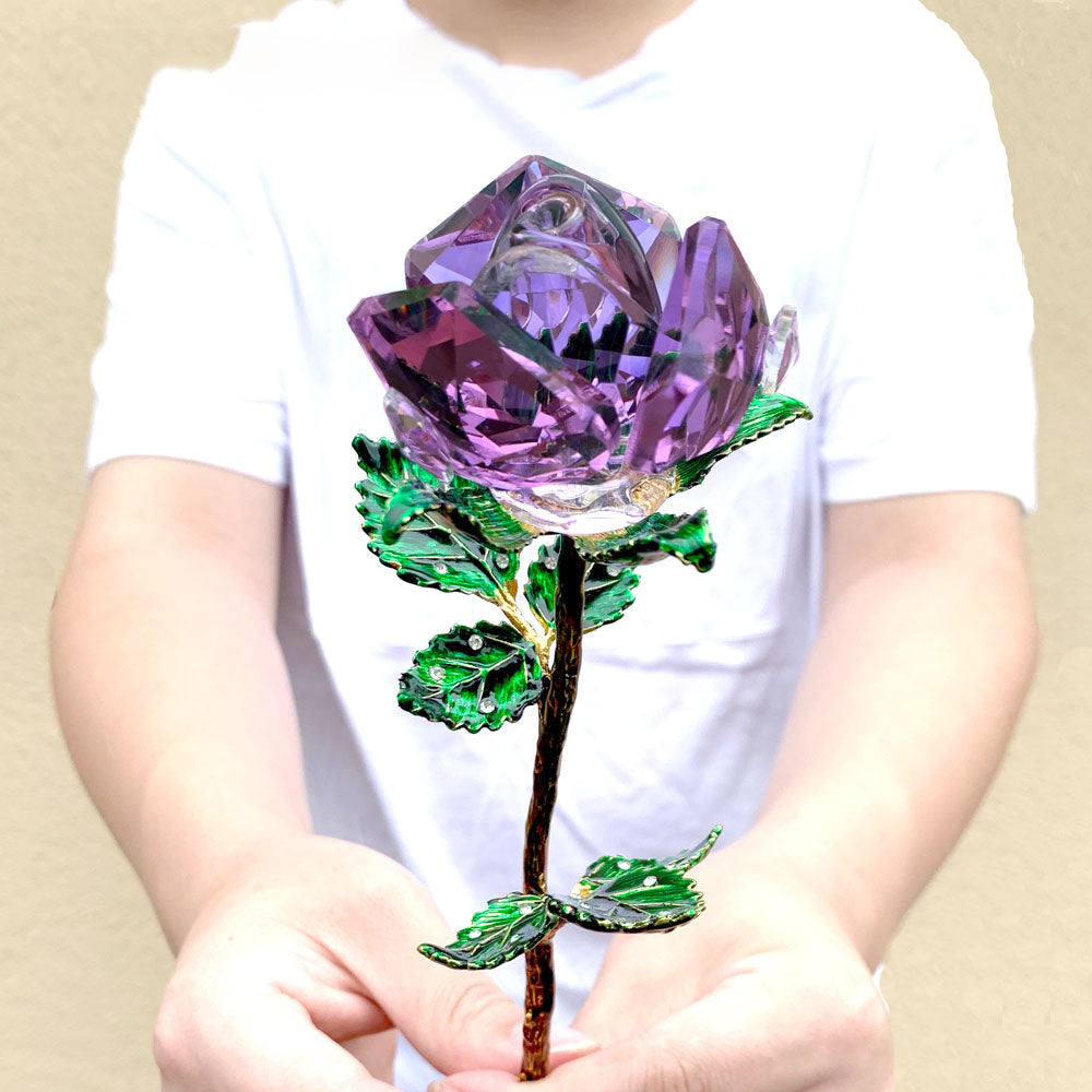 Everbloom Crystal Rose Flower