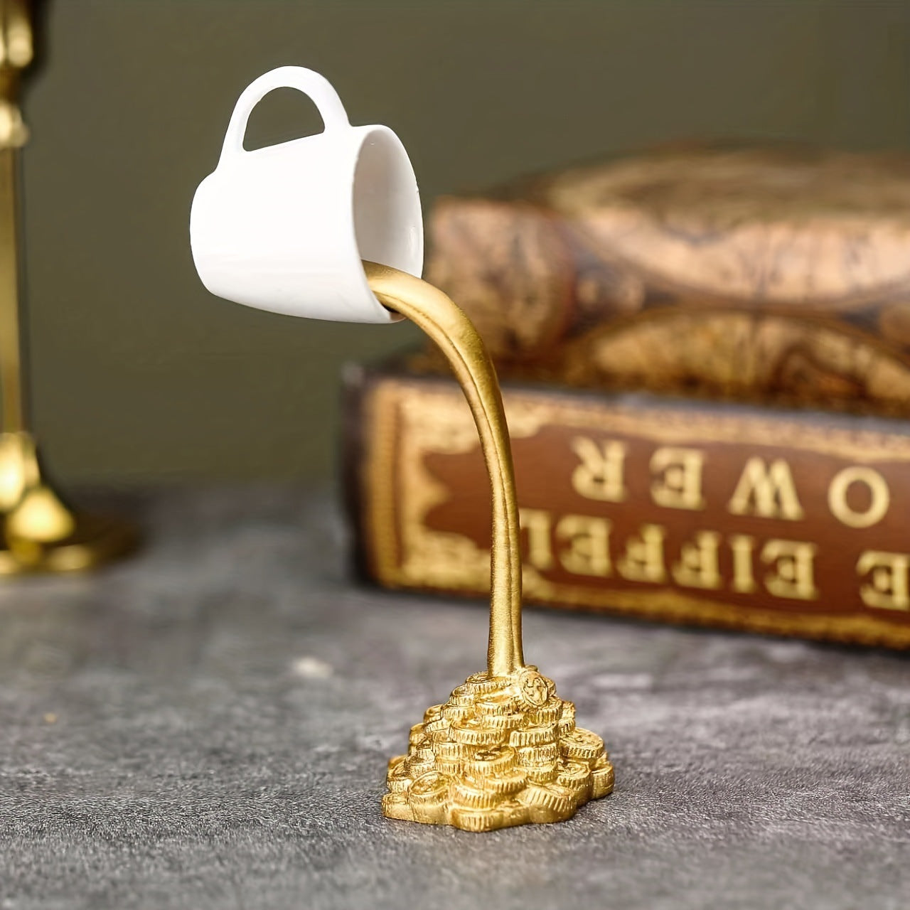 Floating Coffee Cup Ornament