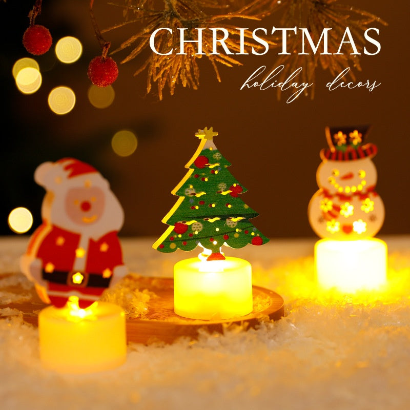 Flameless LED Holiday Candle