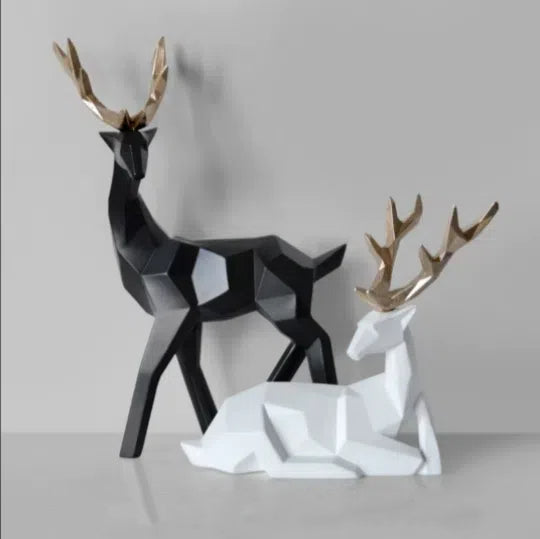 Sonder Minimalist Deer Sculpture
