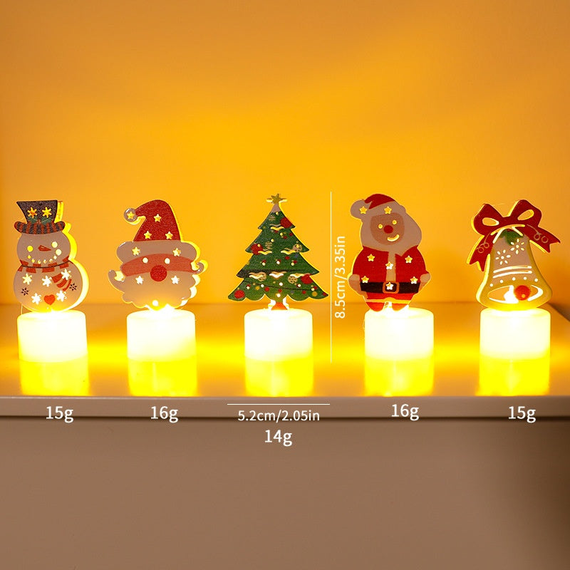 Flameless LED Holiday Candle