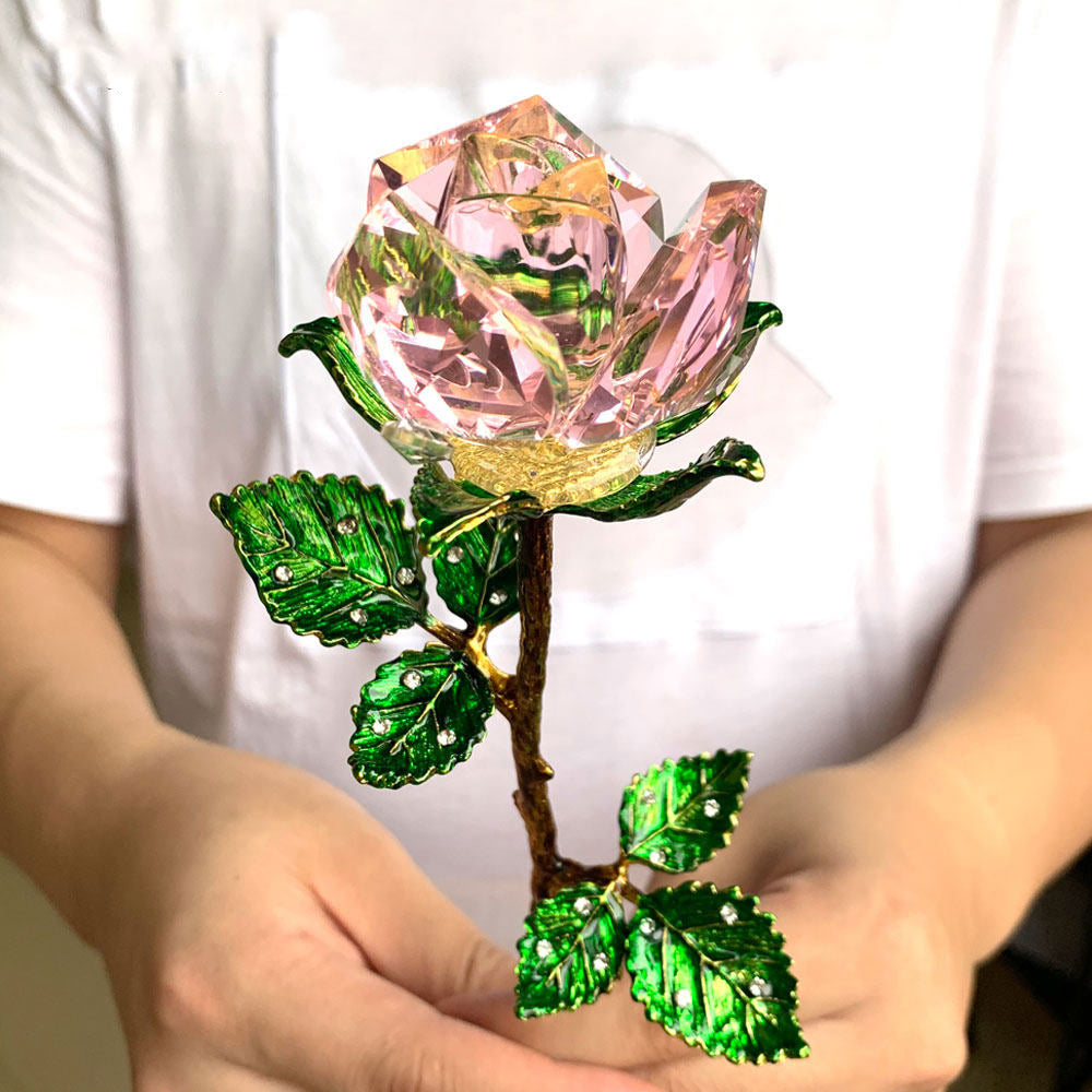 Everbloom Crystal Rose Flower