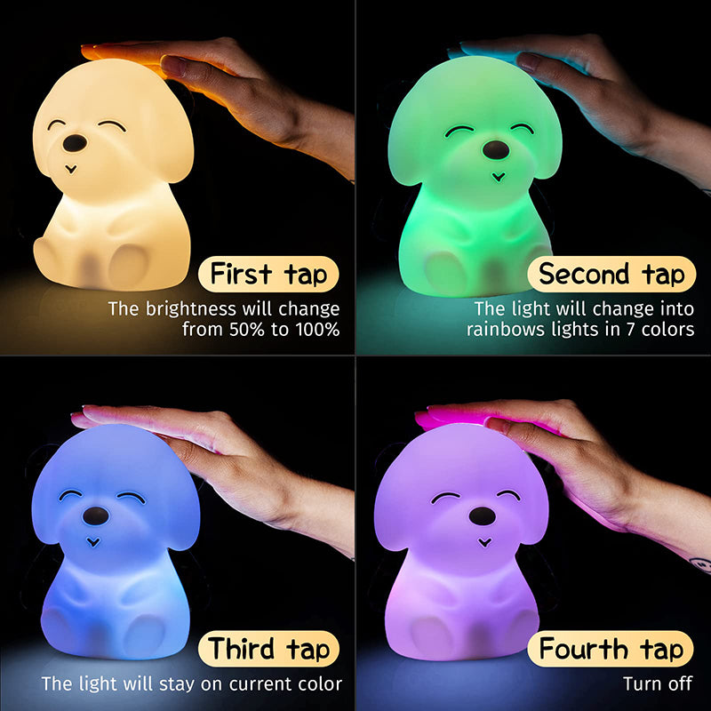 Light-Up Puppy Night Light