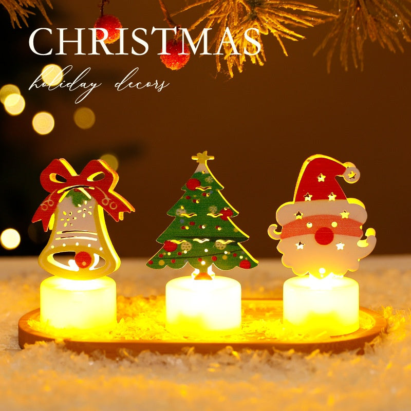 Flameless LED Holiday Candle