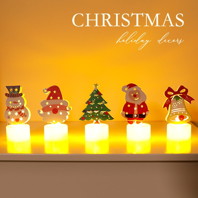 Flameless LED Holiday Candle