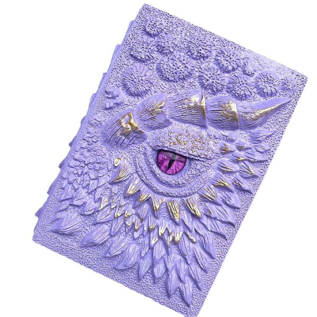 Resin DragonEye Book Sculpture